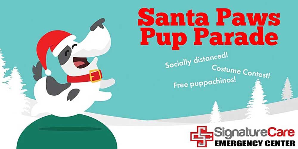 SignatureCare ER First Annual Santa Paws Parade