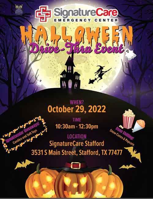 2022 Stafford, TX Emergency Room Halloween Drive-Thru Event