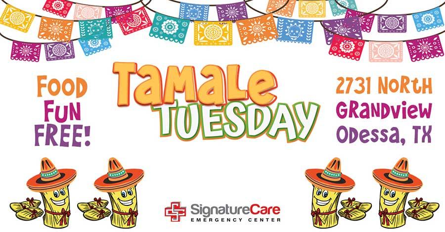 Tamale Tuesday at Odessa Emergency Center