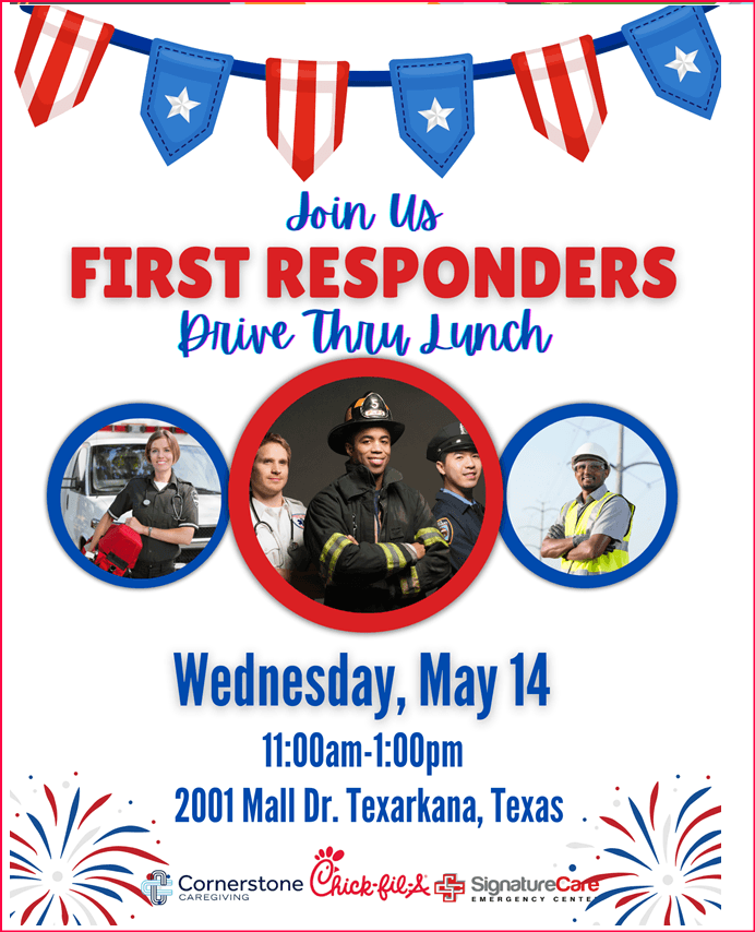 Free Lunch for Texarkana First Responders