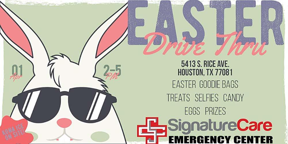 Bellaire Area Emergency Center Hosts Easter Bunny Bash
