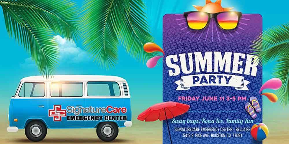 Bellaire Area Emergency Center School’s Out For Summer Party