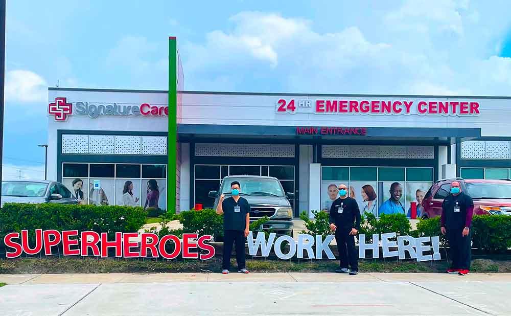 SignatureCare Emergency Center Honors Its ‘Superheroes’ as It Battles COVID-19