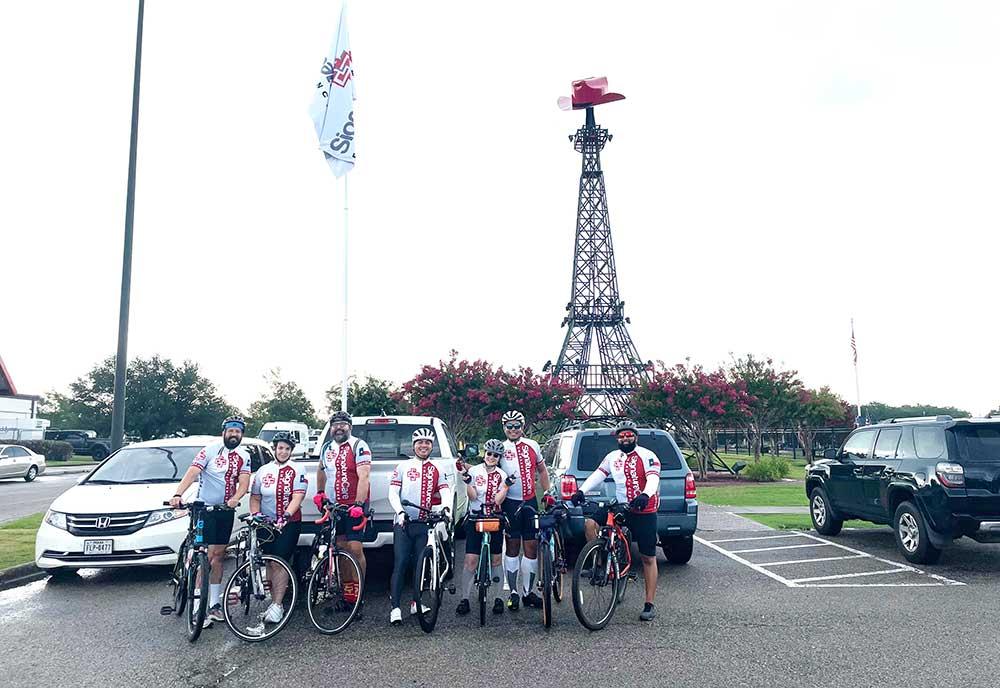 SignatureCare ER Bike Riders Brace Triple Digit Temperature to Complete the 39th Annual Tour De Paris Bike Rally