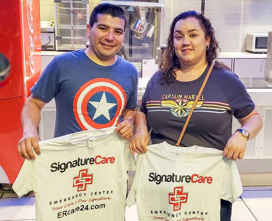 SignatureCare Emergency Center Employees, Contest Winners Enjoy Avengers: Endgame Premiere