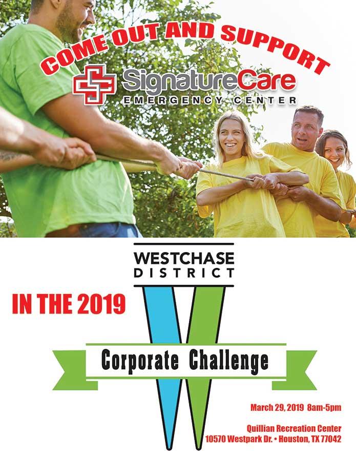 Join SignatureCare Emergency Center at the 2019 Westchase District Corporate Challenge